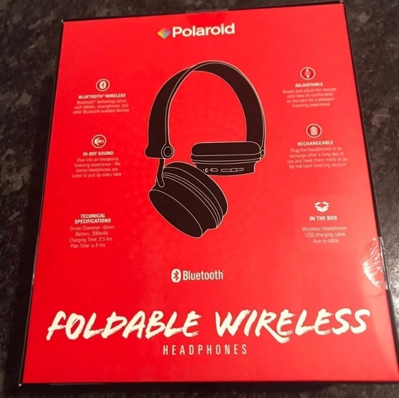 Polaroid foldable headphones - Picture 3 of 3